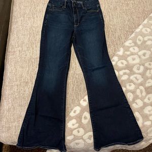 American eagle high waisted flare jeans
